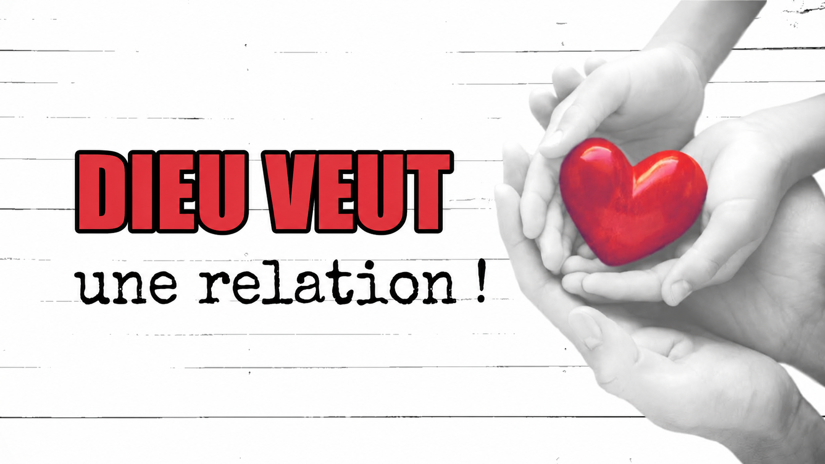 Dieu veut und relation!